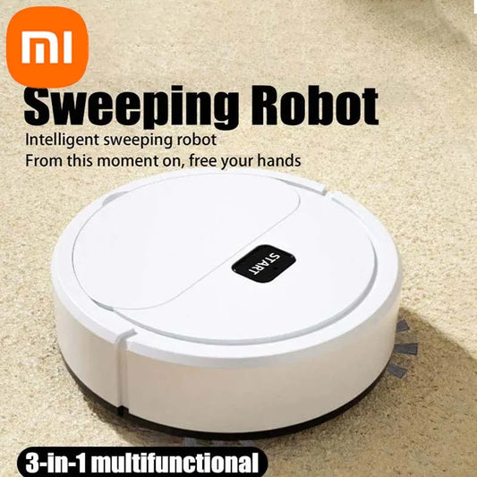 Xiaomi﻿ Fully Automatic Sweeping Robot 3 In1 Sweep Vacuum Cleaner Pet Hair Carpet Mopping The Floor Home Use Intelligent Sweeper